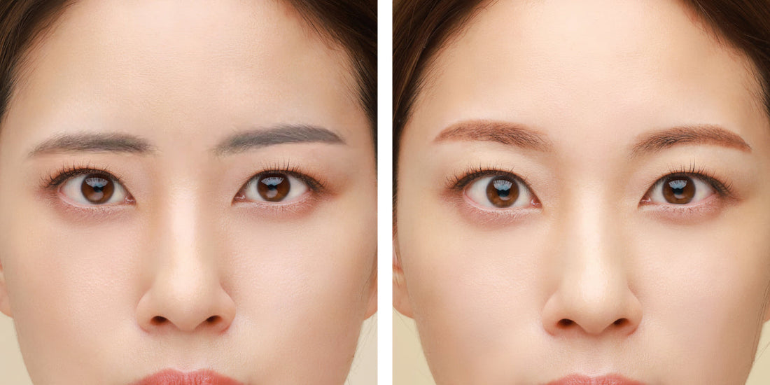 左右対称の眉メイクで垢抜けるには
