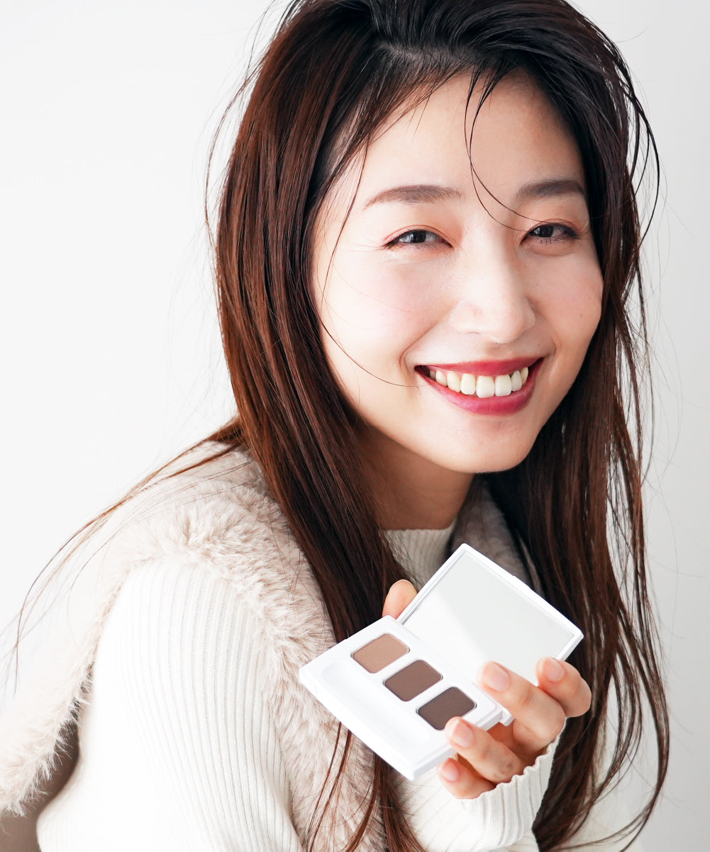 NAZORU EYE & BROW POWDER 01 BASIC BROWN