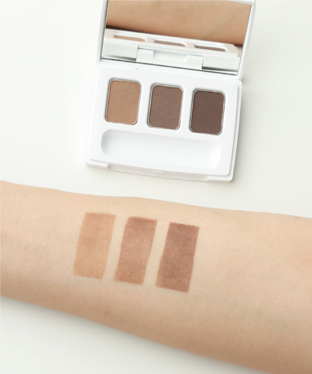 NAZORU EYE & BROW POWDER 01 BASIC BROWN